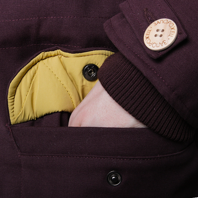 мужская коричневая куртка Запорожец heritage Ditch Ditch Parka-dark brown - цена, описание, фото 3